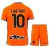 Officiële Voetbalshirt + Korte Broek Inter Milan Lautaro 10 Derde 2023-24 - Kids